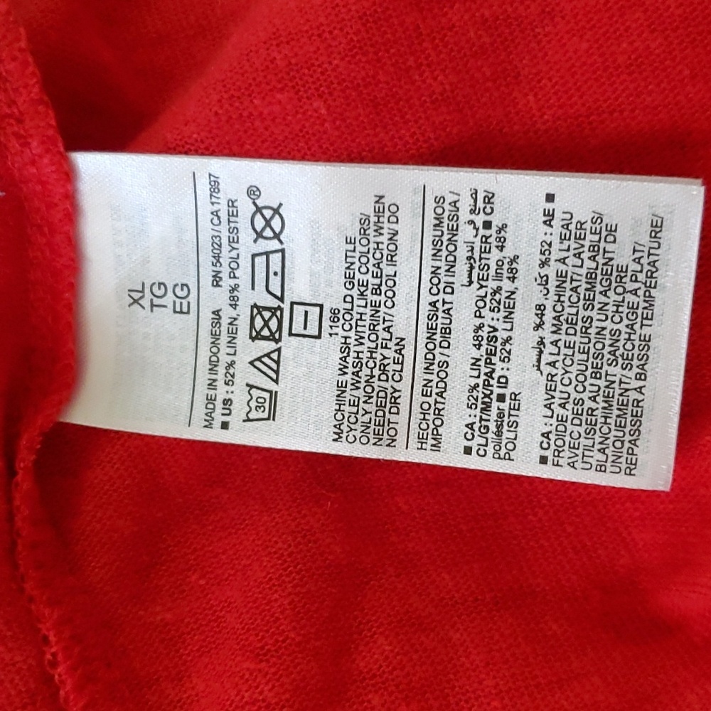 button front tee - Picture 4 of 4